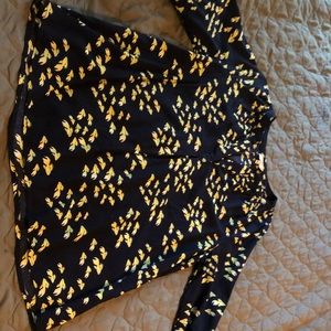 Durable three-quarter length sleeve top